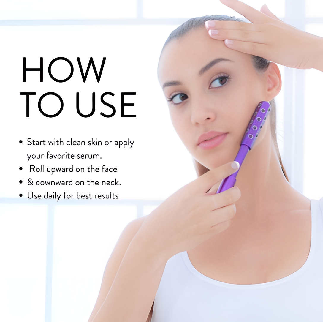 Ferrucio™ - UpLift Facial Massage Stone Roller