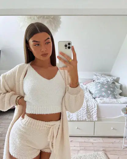 Cozy Three-Piece Fleece Set