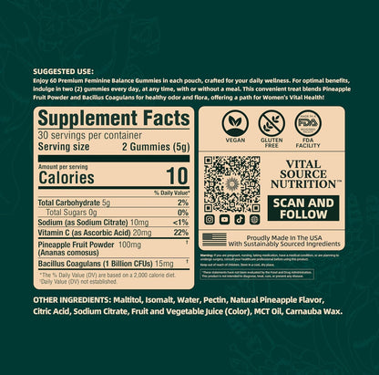 FERRUCIO™ Feminine Balance Gummies