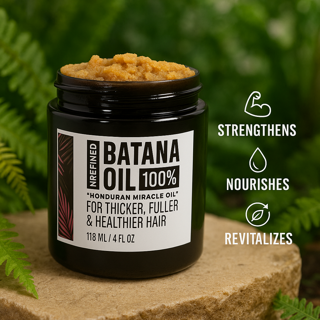Unrefined Batana Oil Hair Moisturizing Care