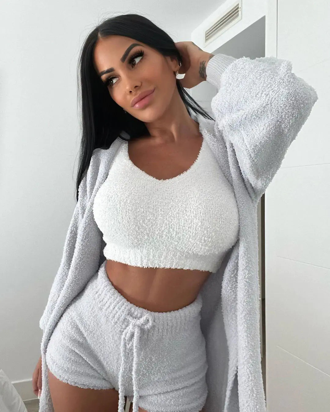 Cozy Three-Piece Fleece Set