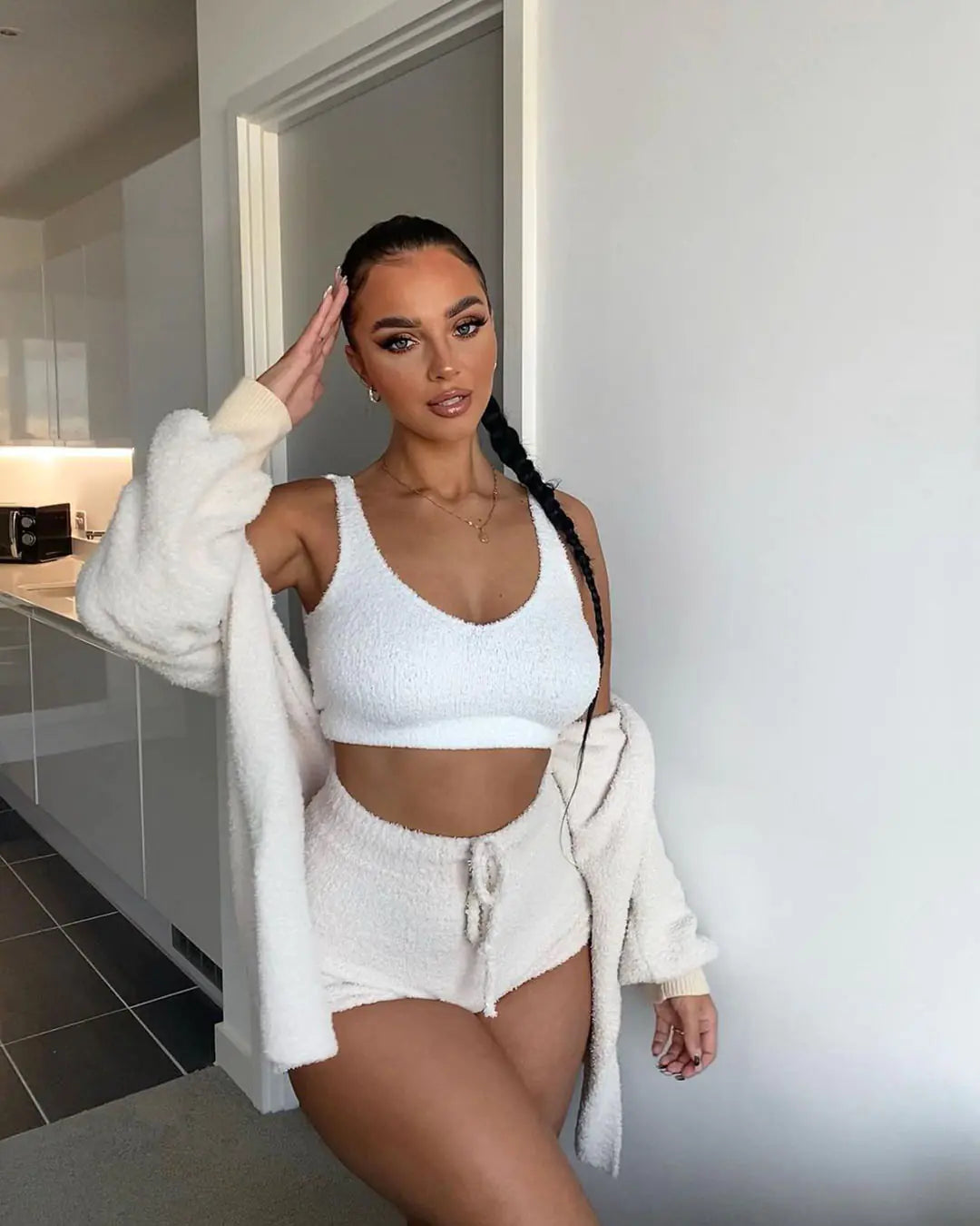 Cozy Three-Piece Fleece Set